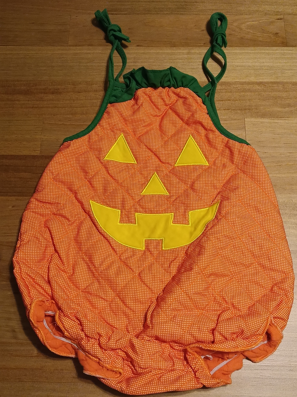 Kids Pumpkin Jack-O'-Lantern Costume - Orange